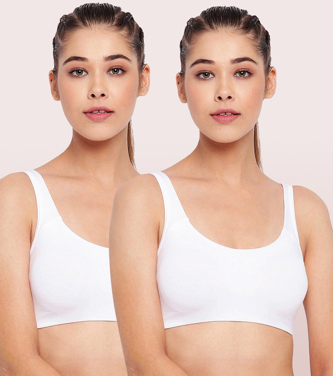 Low Impact Cotton Bra