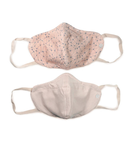 REVERSIBLE MASK : 4-Layer Safety Mask With Cotton | >95% Protection | Adult Mask - Pack of 3