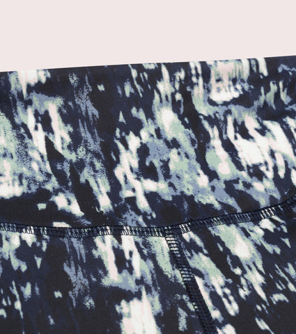 Hugged Leggings | High Waisted 7/8 Dry Fit Printed Leggings