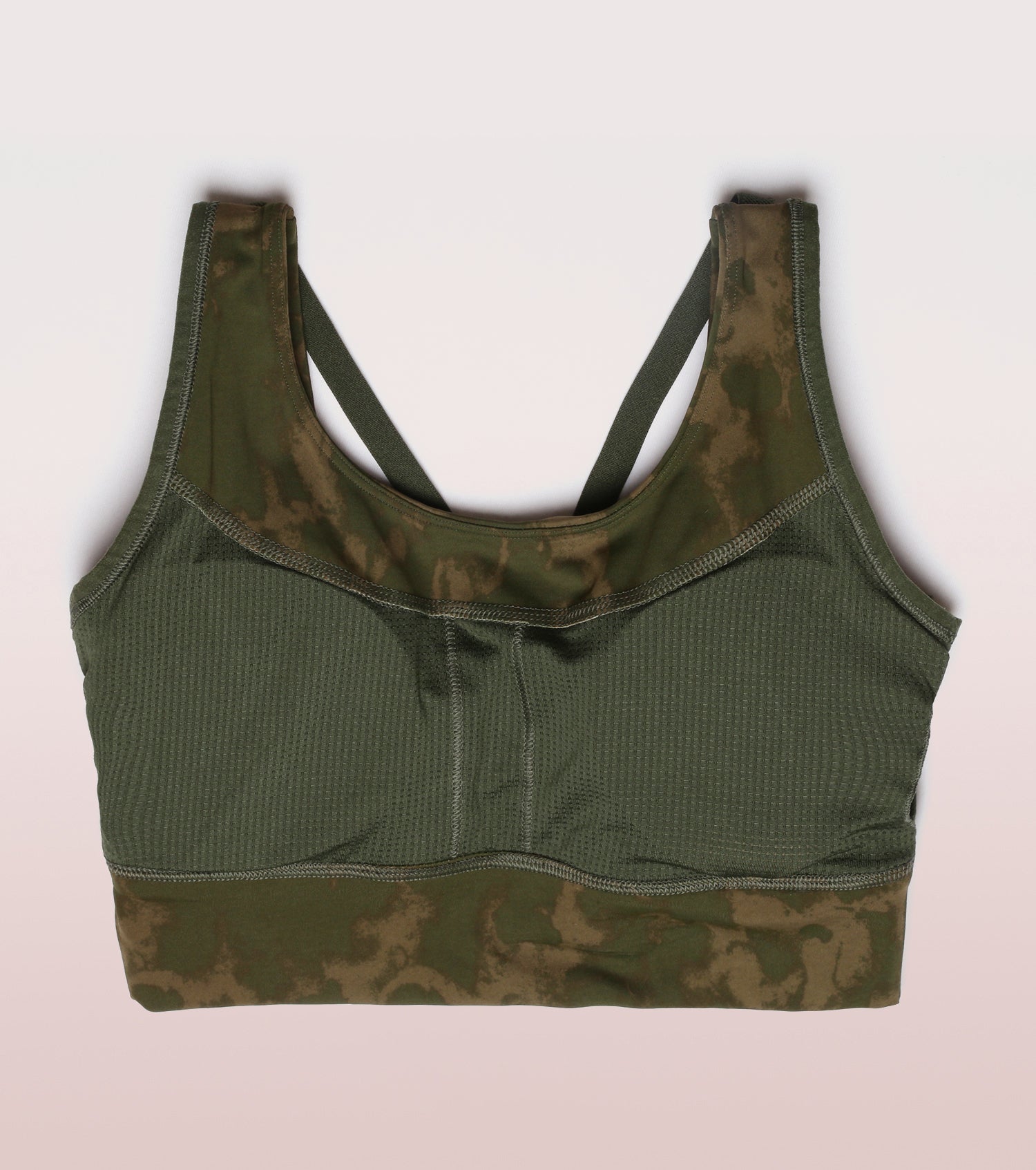 Long Line Sports Bra | Scoop Neck Long Line High Impact Dry Fit Sports Bra