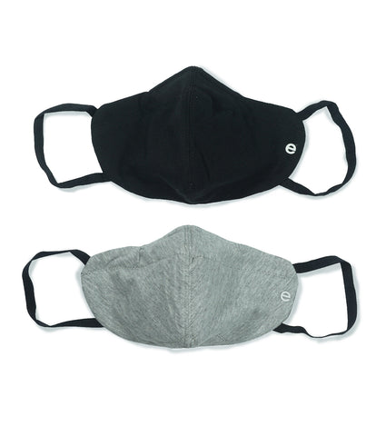 REVERSIBLE MASK : 4-Layer Safety Mask With Cotton | >95% Protection | Adult Mask - Pack of 3
