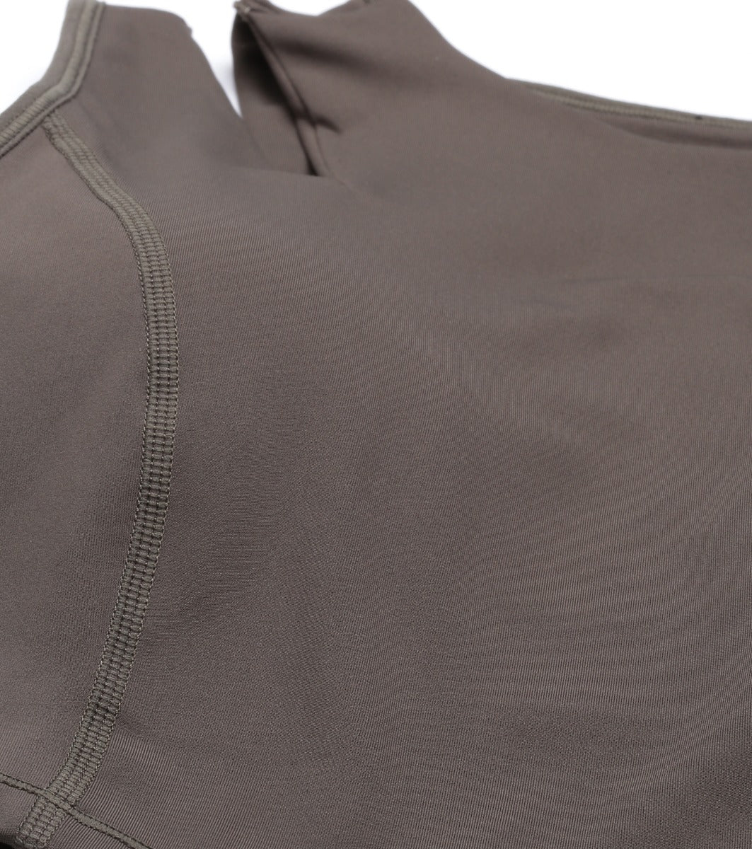 Shelf Bra Crop Vest | Crew Neck Vest With In-Built Shelf Bra Support