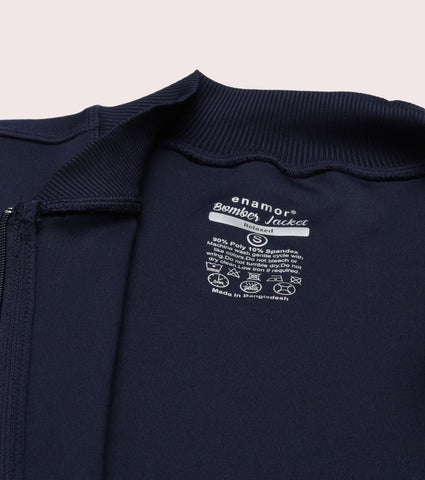 Bomber Jacket|Dry Fit Scuba Jacket With Zipper Pockets