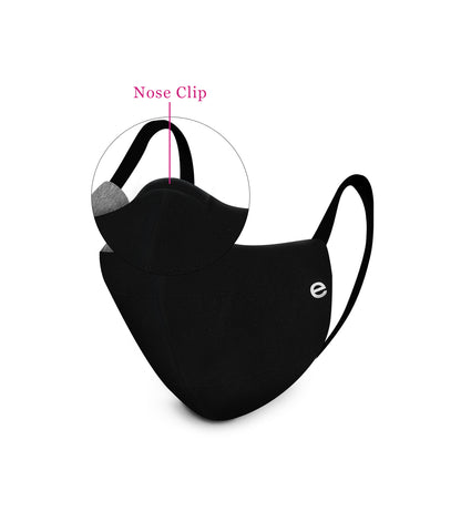REVERSIBLE MASK : 4-Layer Safety Mask With Cotton | >95% Protection | Adult Mask - Pack of 3