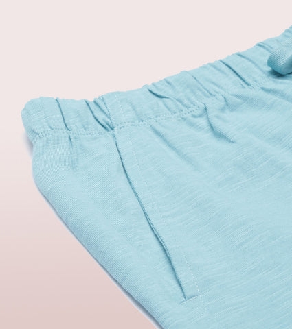 Basic Shorts | Mid-Thigh Length Jersey Shorts With Pockets
