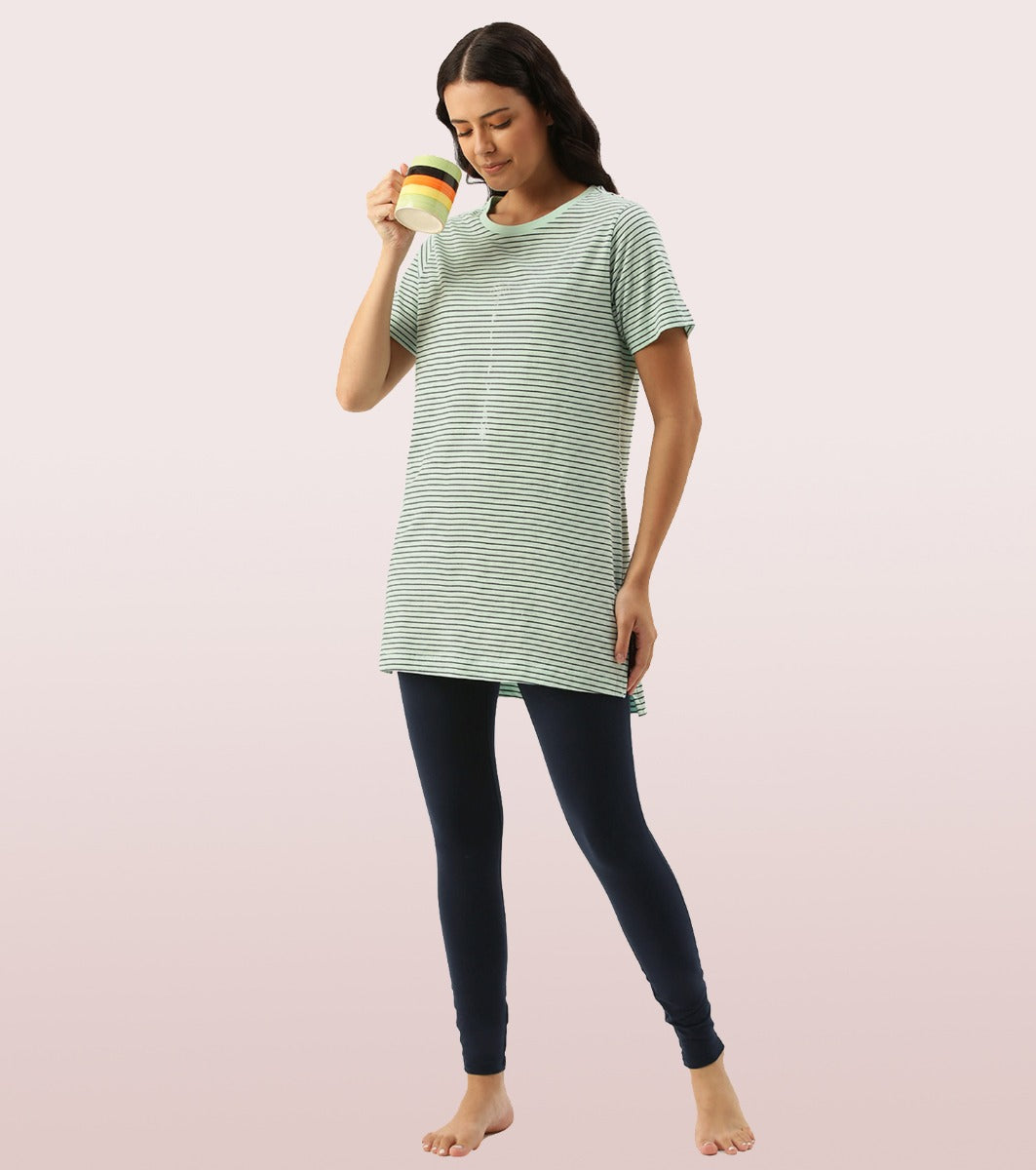 The Tunic Tee Lounge Set