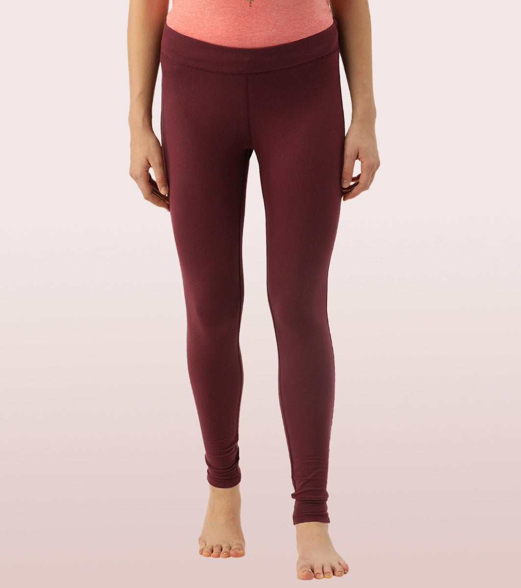 Yoga Legging | Mid Rise Pull-On Lounge Legging With Adjustable Drawstring