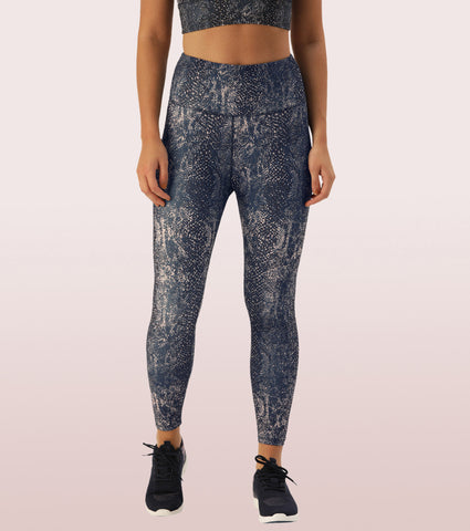 Hugged Leggings | High Waisted 7/8 Dry Fit Printed Leggings
