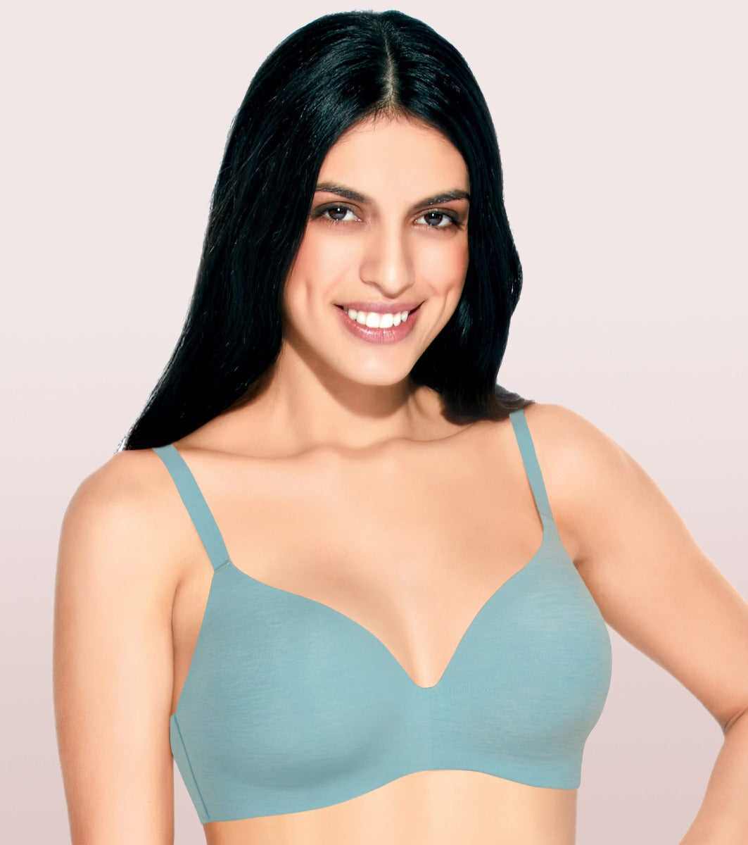 Seamless Ultra Smoothening With Invisible Edges T-Shirt Bra – Enamor