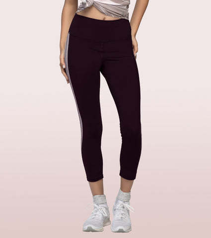 Hugged Leggings | High Waisted 7/8 Dry Fit Printed Leggings