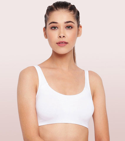 Low Impact Cotton Bra