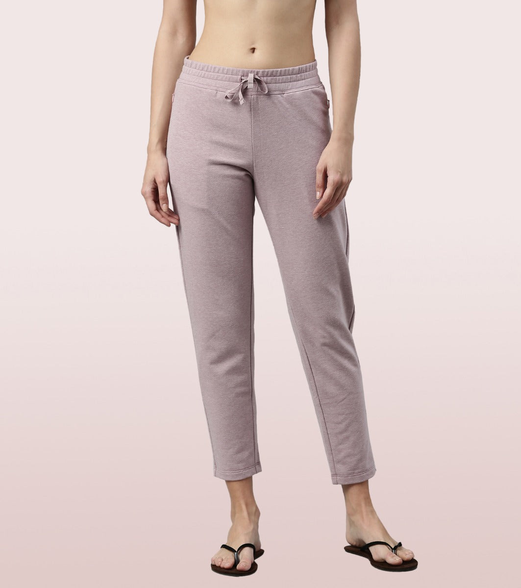 Relax Pants | Cotton Spandex Terry Tapered Pant