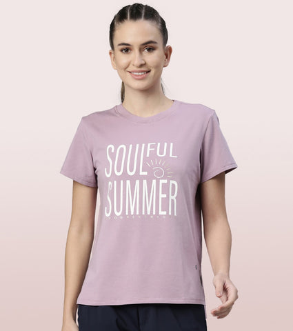 Active Cotton Tee | Short Sleeve Anti-Odour Cotton Tee With Graphic