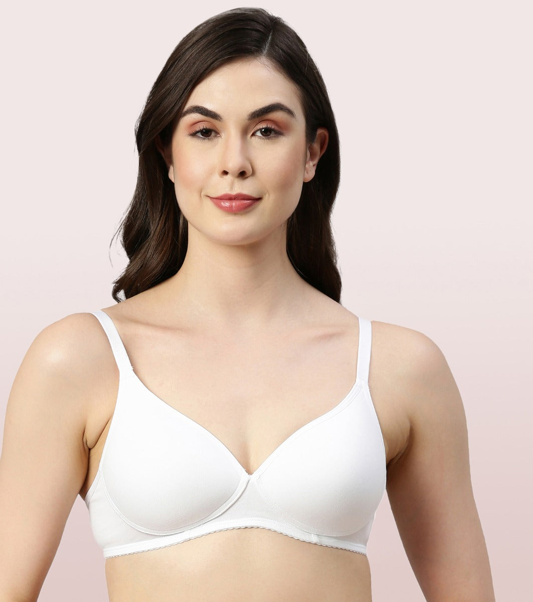 Buy Shylina HALF PADDED Women T-Shirt Lightly Padded Bra(Pack of 3) A34  Online at Best Prices in India - JioMart.