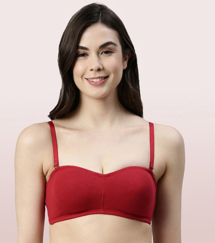 Perfect Shaping Cotton Strapless Bra