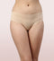 Enamor PH40 Innovations Invisi, All Day Comfort, Mid Waist Hipster Panty for Women - No Visible Panty Lines, Sweat wicking, Free Cut, Full Coverage - Pack of 1 (Nude)