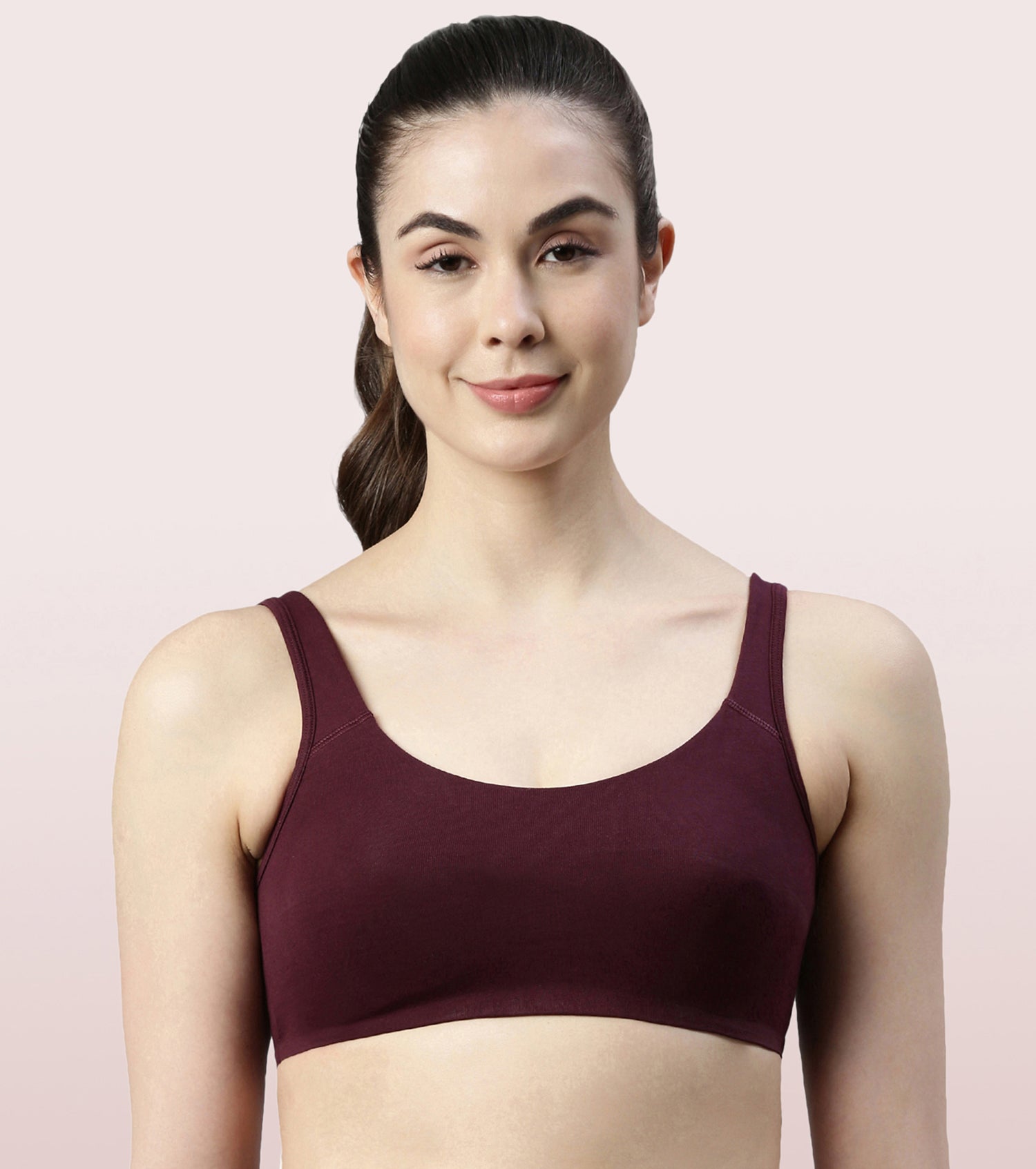 Low Impact Cotton Bra