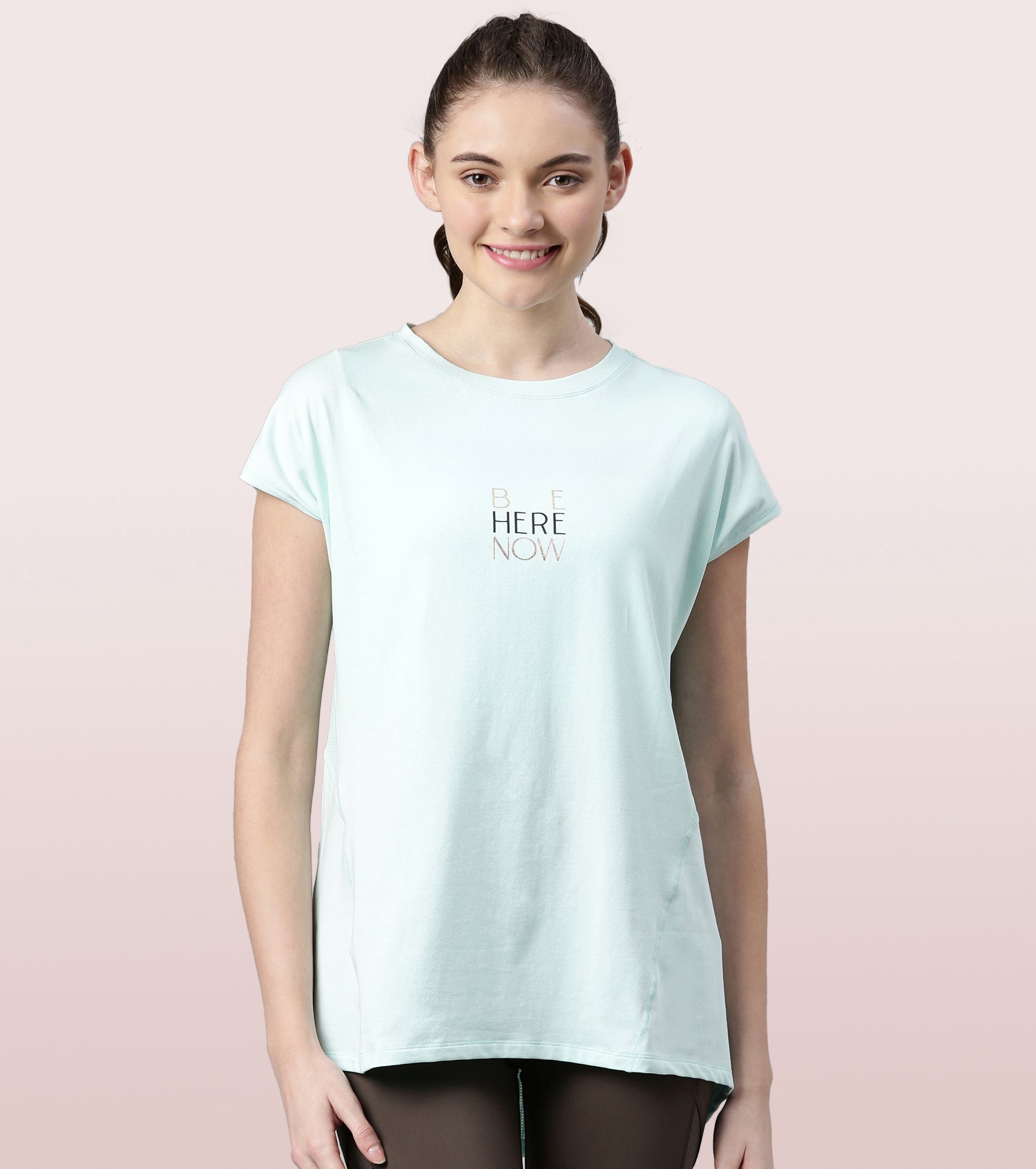 Active Stay Fresh Tee | Dry Fit Cotton Spandex Workout Tee