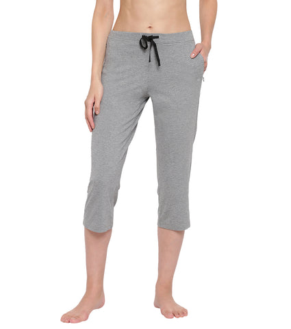 Lounge Capri | Straight Leg Cotton Spandex Capri