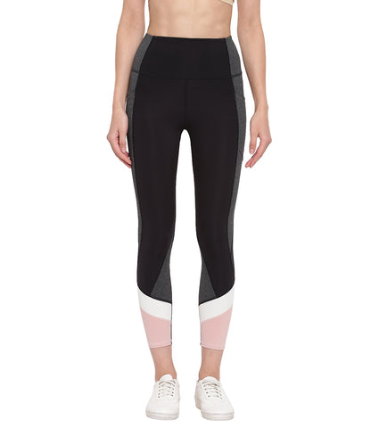 The New Energy Legging | Dry Fit Color Block Engineered Leggings