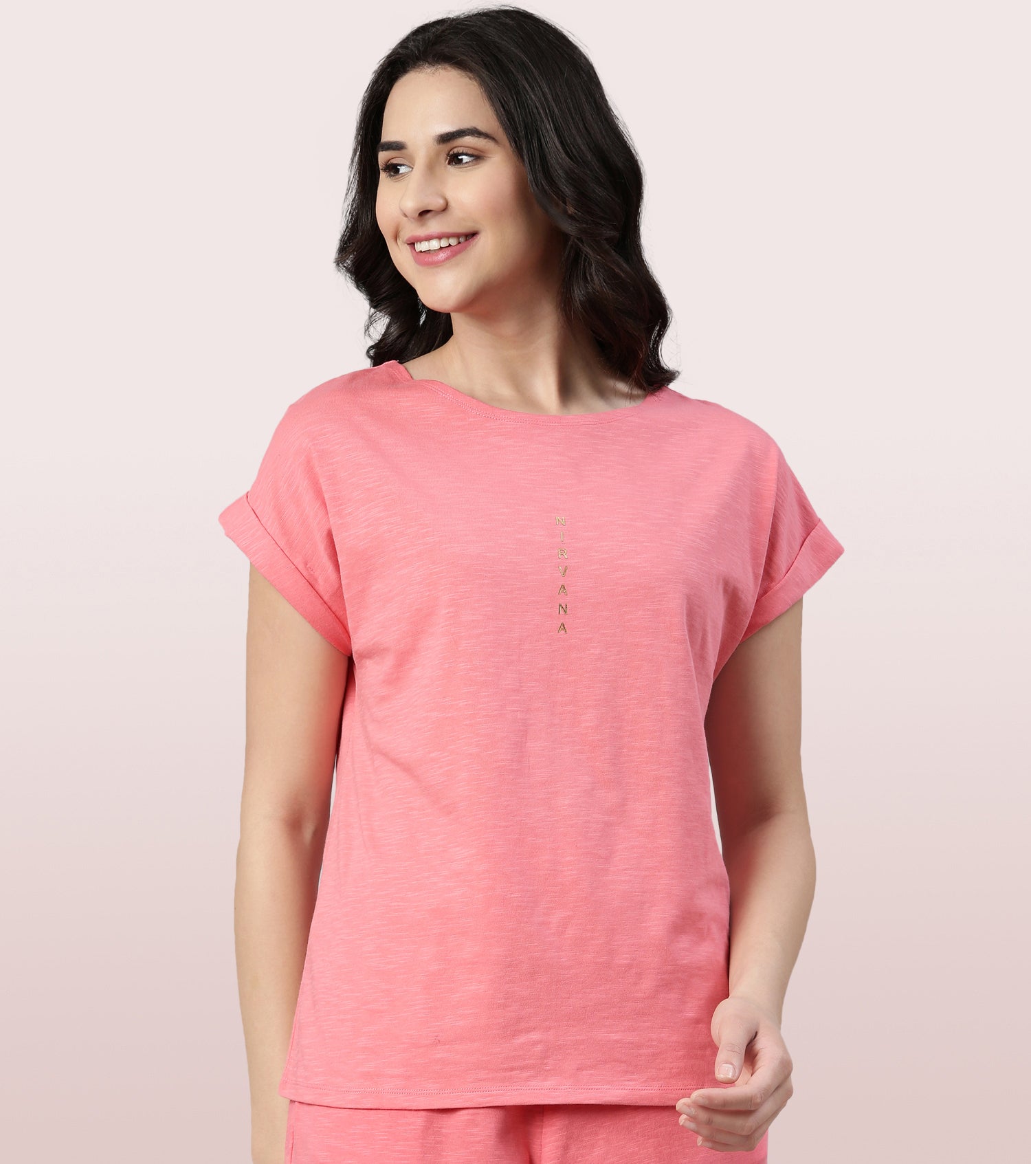 Basic Dolman Tee | Cotton Slub Jersey Dolman Graphic Tee