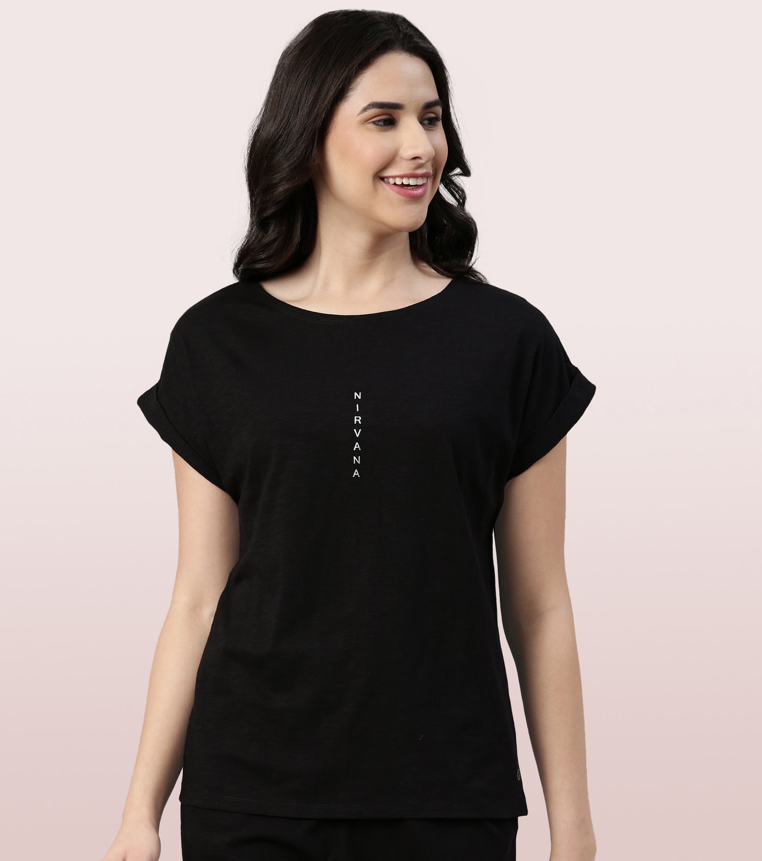 Basic Dolman Tee | Cotton Slub Jersey Dolman Graphic Tee