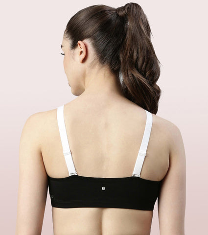 Plush Lined Medium Impact Sports Bra