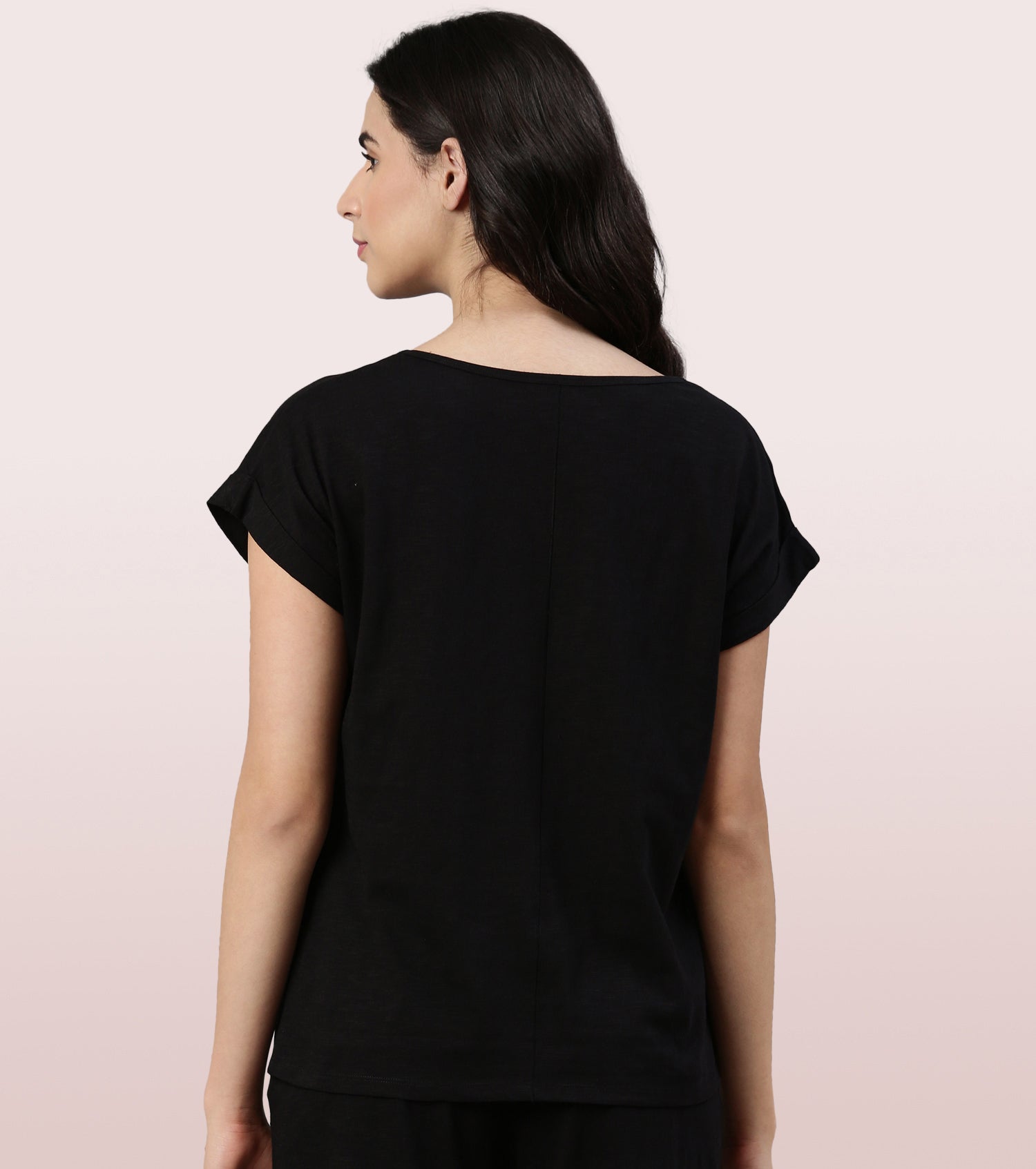 Basic Dolman Tee | Cotton Slub Jersey Dolman Graphic Tee