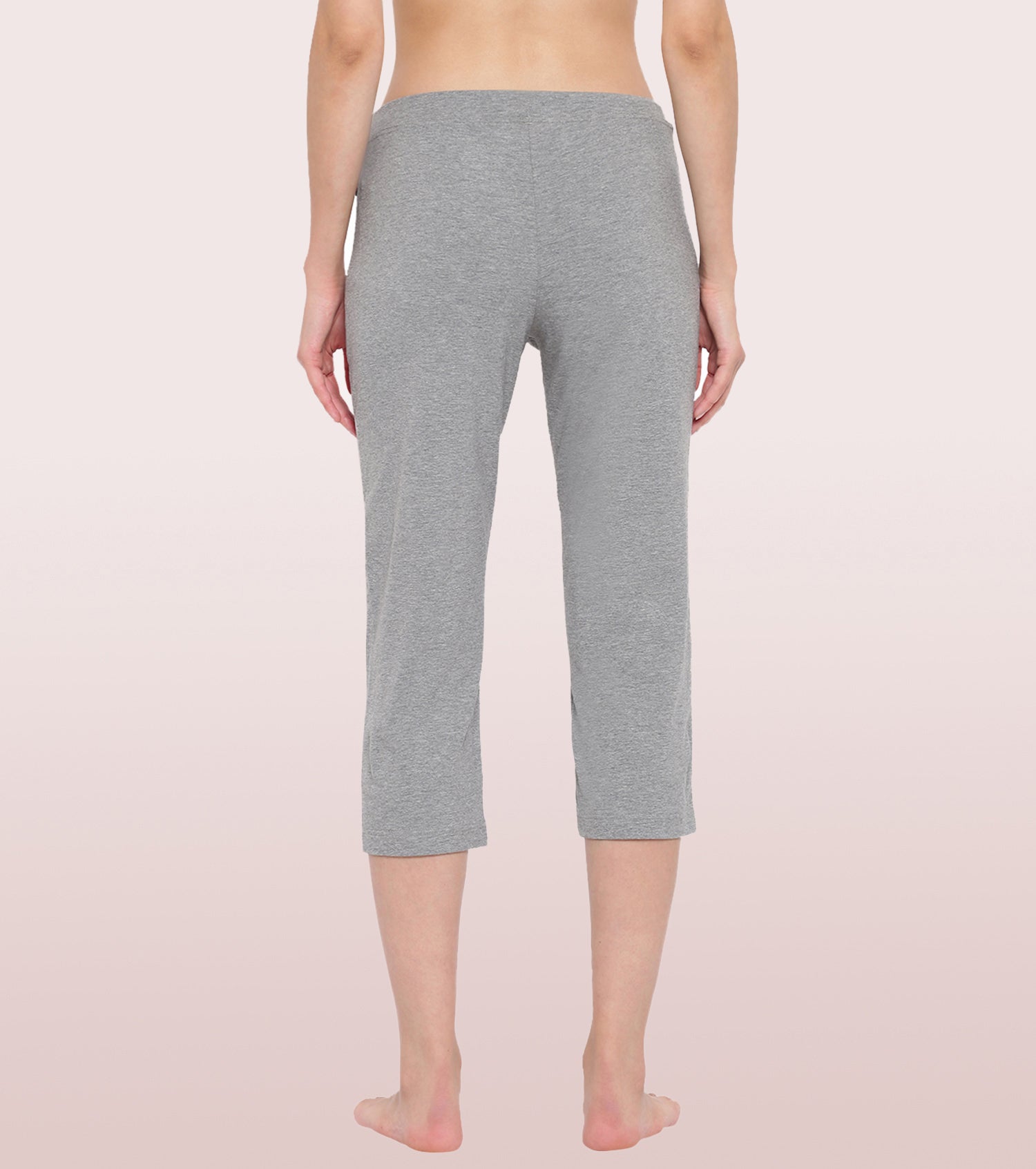 Lounge Capri | Straight Leg Cotton Spandex Capri