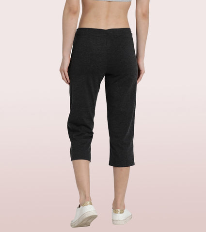 Lounge Capri | Straight Leg Cotton Spandex Capri