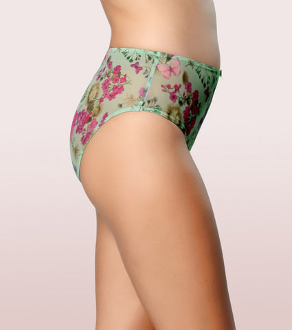 Mid Waist Hipster Co-ordinate  Panty