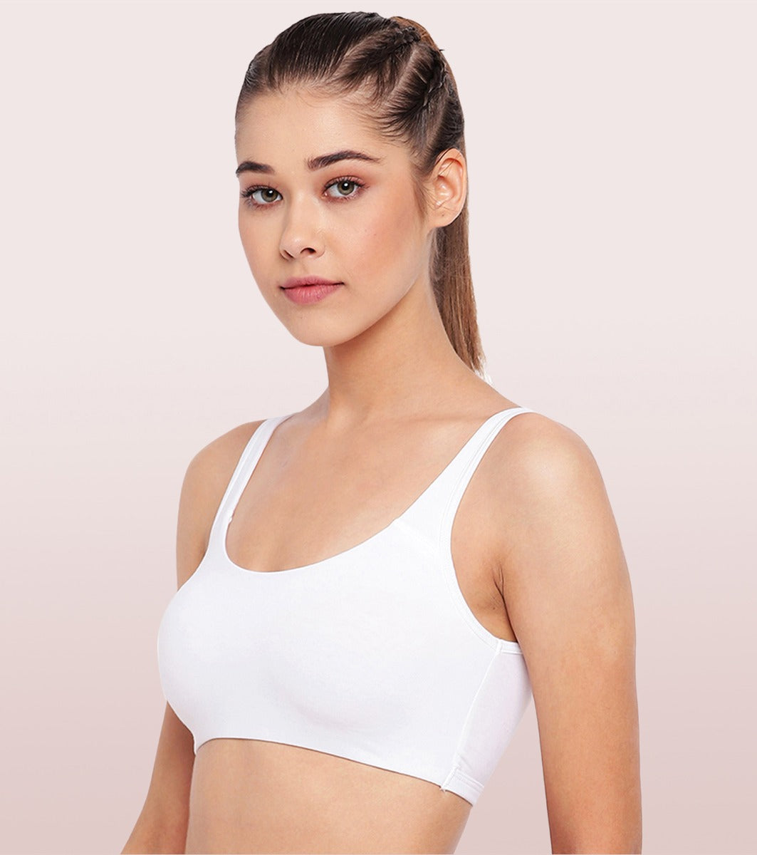 Low Impact Cotton Bra