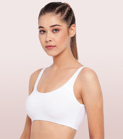 Low Impact Cotton Bra