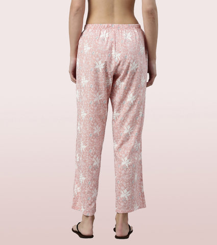 Slounge Pant | Modal Woven Printed Pull-On Pant