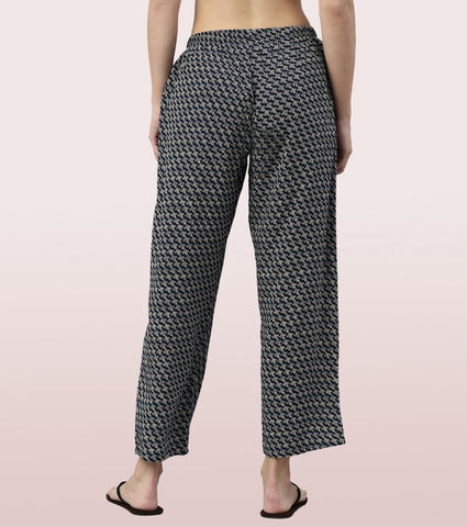 Slounge Pant | Modal Woven Printed Pull-On Pant