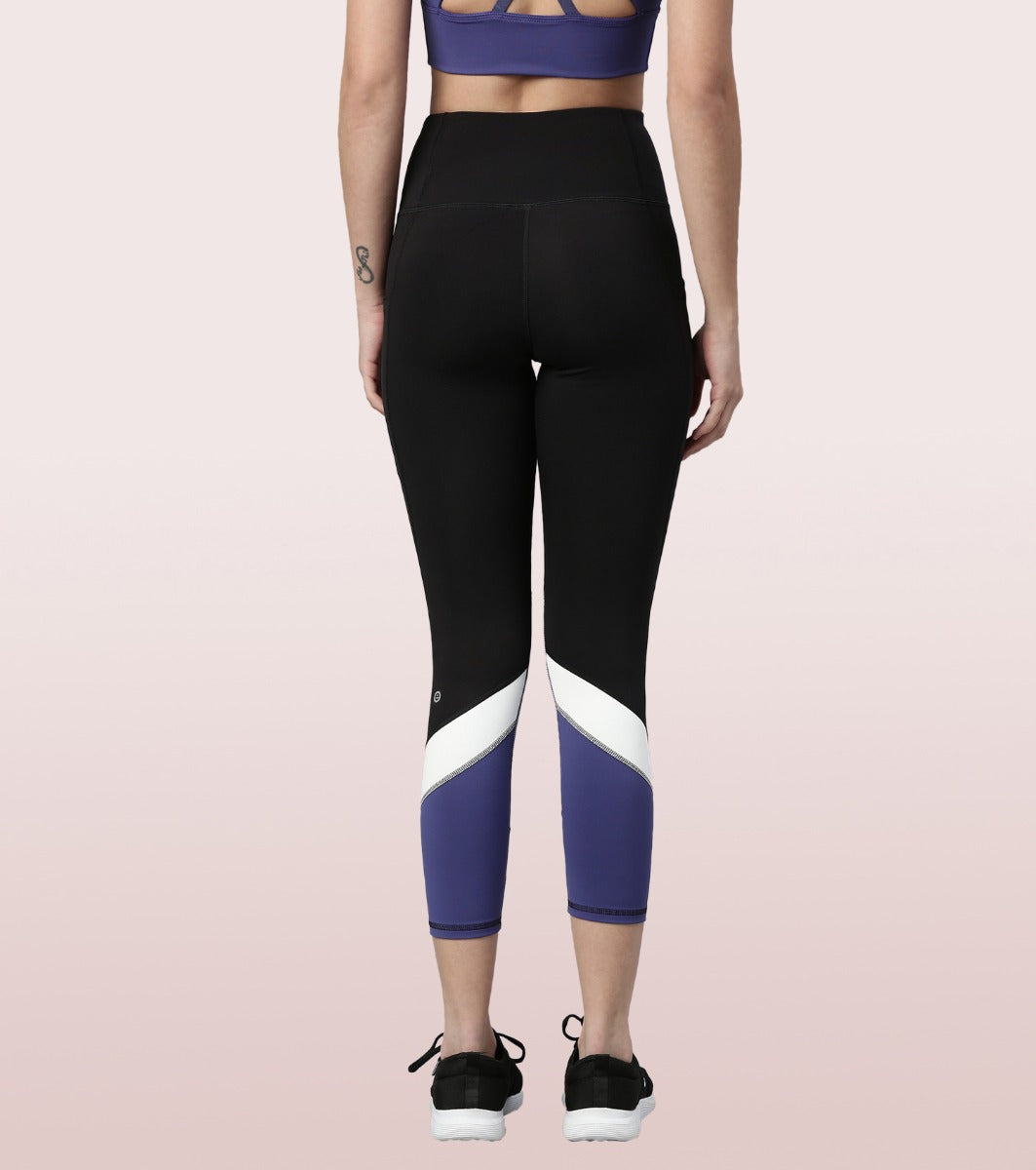 The New Energy Legging | Dry Fit Color Block Engineered Leggings