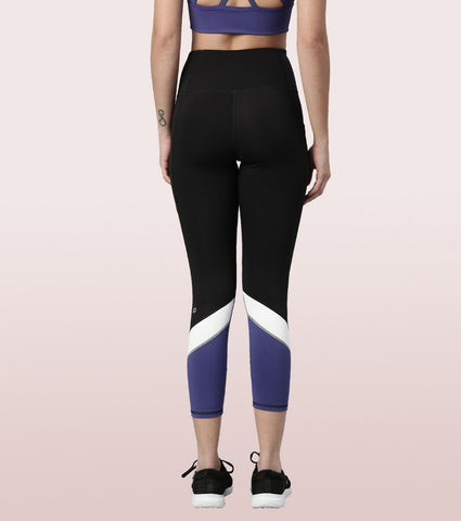 The New Energy Legging | Dry Fit Color Block Engineered Leggings
