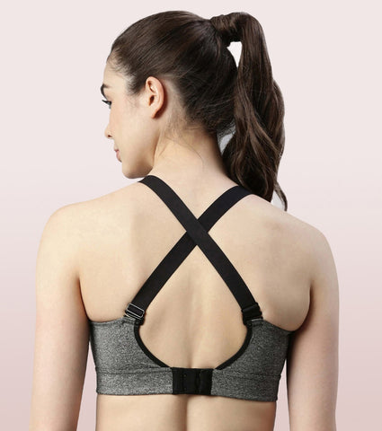 Convertible Back High Impact Sports Bra