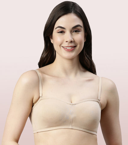 Perfect Shaping Cotton Strapless Bra – Enamor