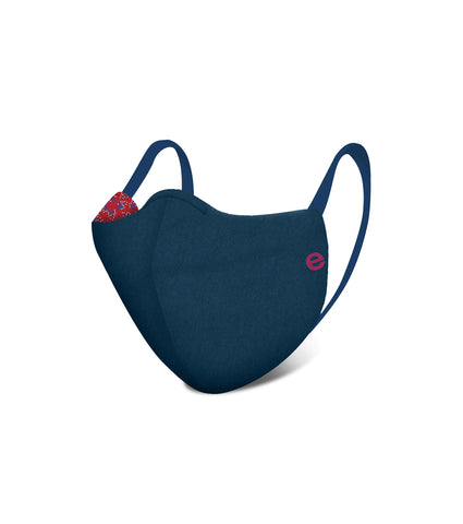 REVERSIBLE MASK : 4-Layer Safety Mask With Cotton | >95% Protection | Adult Mask - Pack of 3