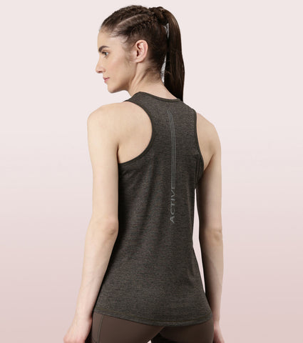 Athleisure- A308
BASIC WORKOUT TANK | DRY FIT RACER TANK WITH REFECTIVE GRAPHIC
RELAXED FIT | REGULAR LENGTH