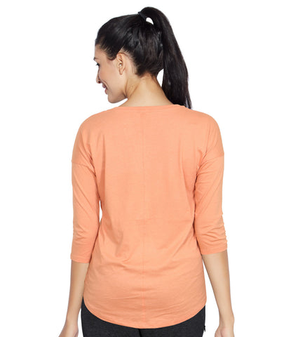 Essentials Cotton 3/4 Sleeve Lounge Tee