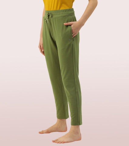 Relax Pants | Cotton Spandex Terry Tapered Pant