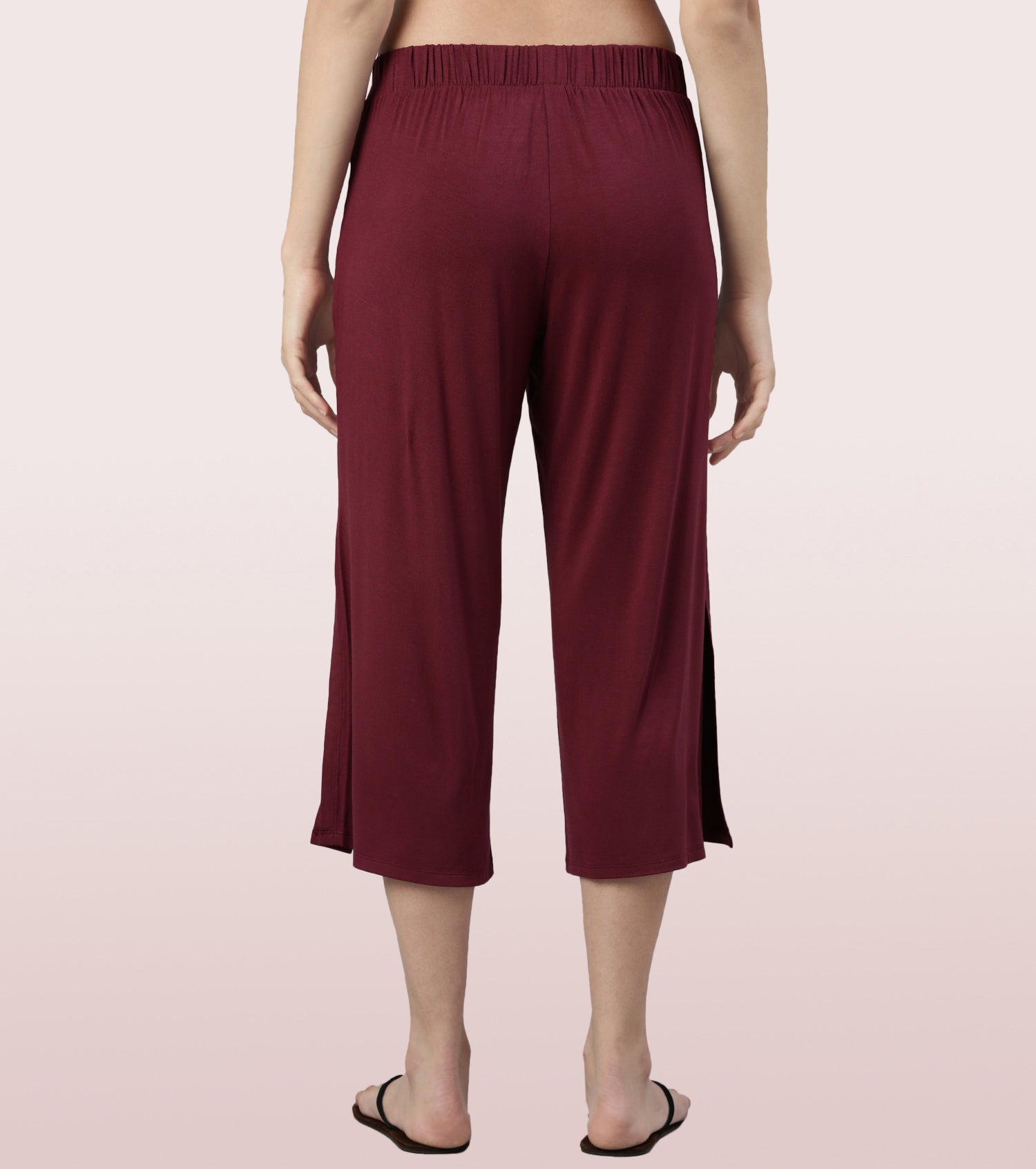 Shop In Culotte | Crop Length Culotte With Smart Side Slits