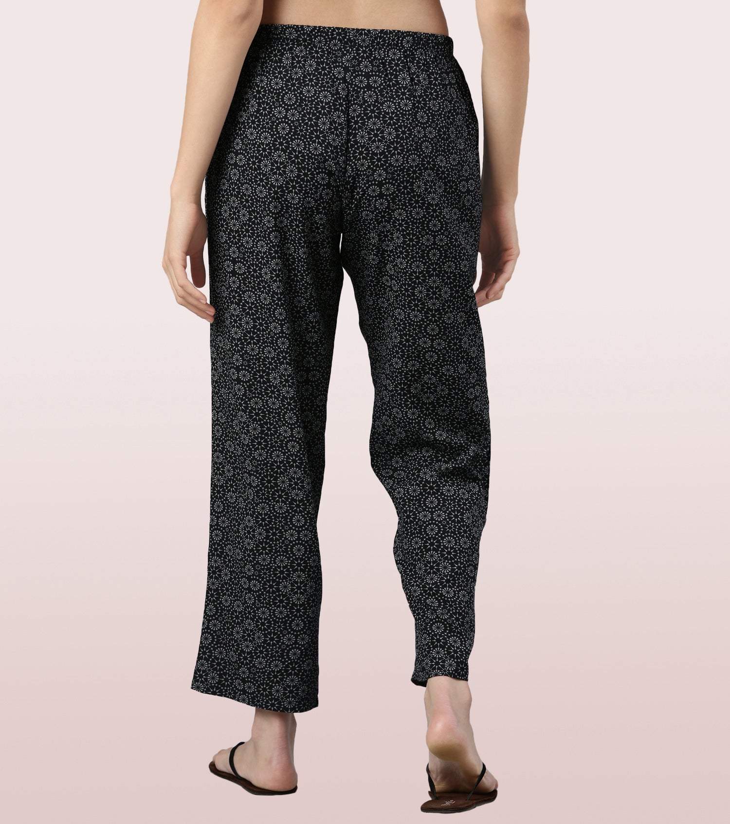 Slounge Pant | Modal Woven Printed Pull-On Pant
