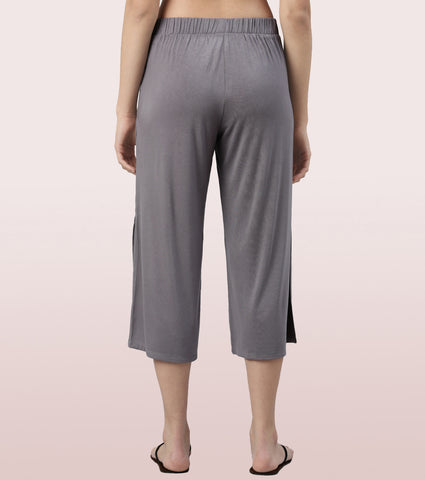 Shop In Culotte | Crop Length Culotte With Smart Side Slits