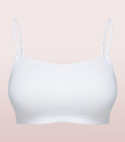 Full Coverage Non-Padded Wirefree Comfort Cami Detachable Bra