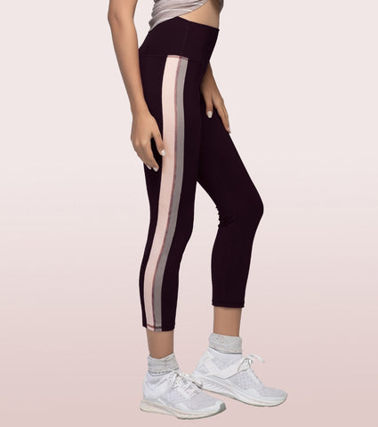 Hugged Leggings | High Waisted 7/8 Dry Fit Printed Leggings
