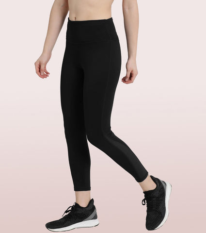 Hugged Leggings | High Waisted 7/8 Dry Fit Printed Leggings