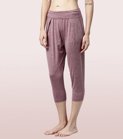Yoga Pant | Dry Fit Pant With Foldover Waistband
